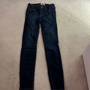 PAIGE Verdugo Ultra Skinny Jean in Dark Denim Wash